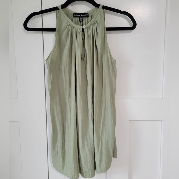 Catherine Malandrino Halter Sleeveless Top - Picture 2 of 5